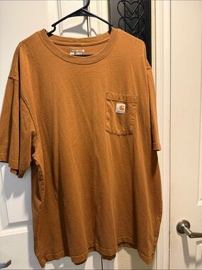 Carhartt Short-Sleeve Pocket T-Shirt in Carhartt Brown